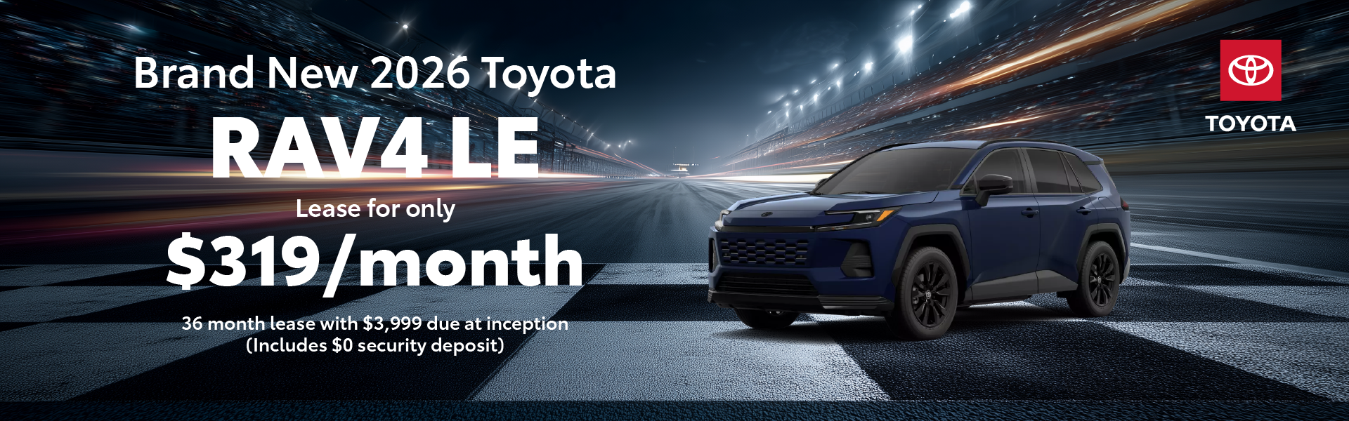 Brand New 2026 RAV4 LE