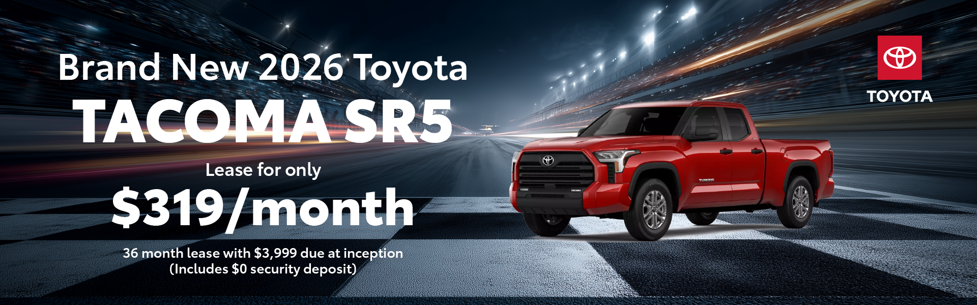 Brand New 2026 Tacoma SR5