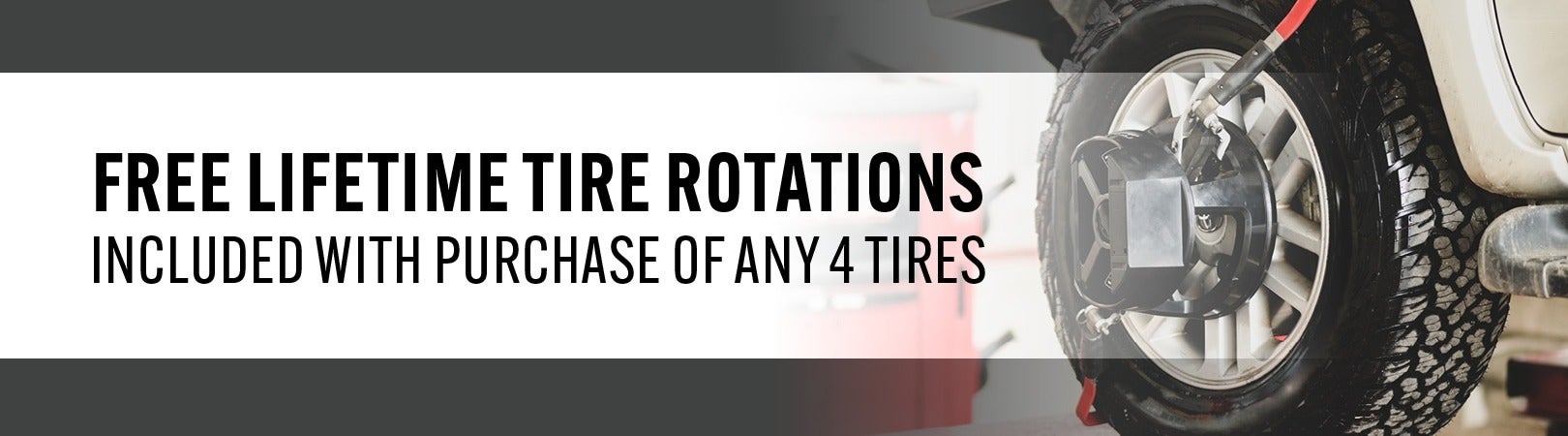 lifetime tire rotations banner graphic