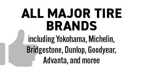 all major brands banner graphic