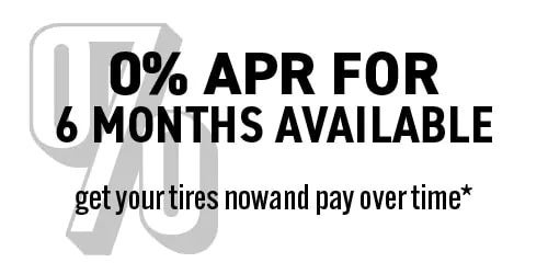 0% APR for 6 months banner graphic